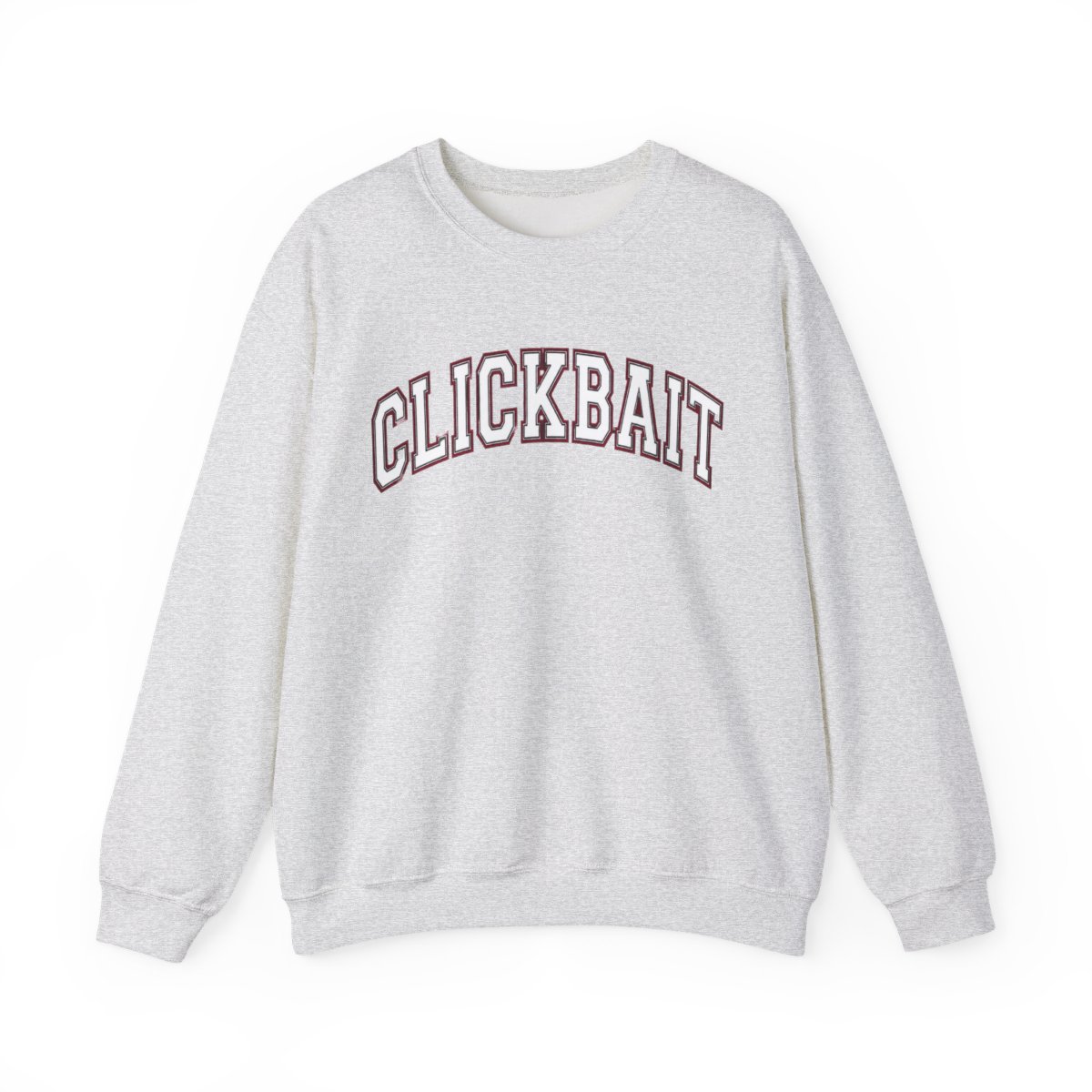 Sweater David Dobrik Red Clickbait Merch David Dobrik Garnet Clickbait Hoodies (BSM) - alternate angle 2, merchandise