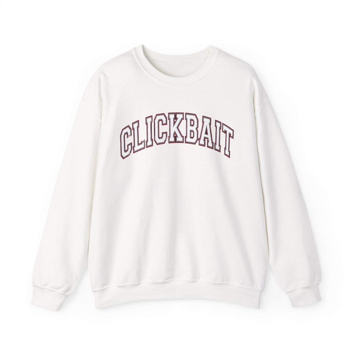 Sweater David Dobrik Red Clickbait Merch David Dobrik Garnet Clickbait Hoodies (BSM) - Official Sweatshirts merchandise