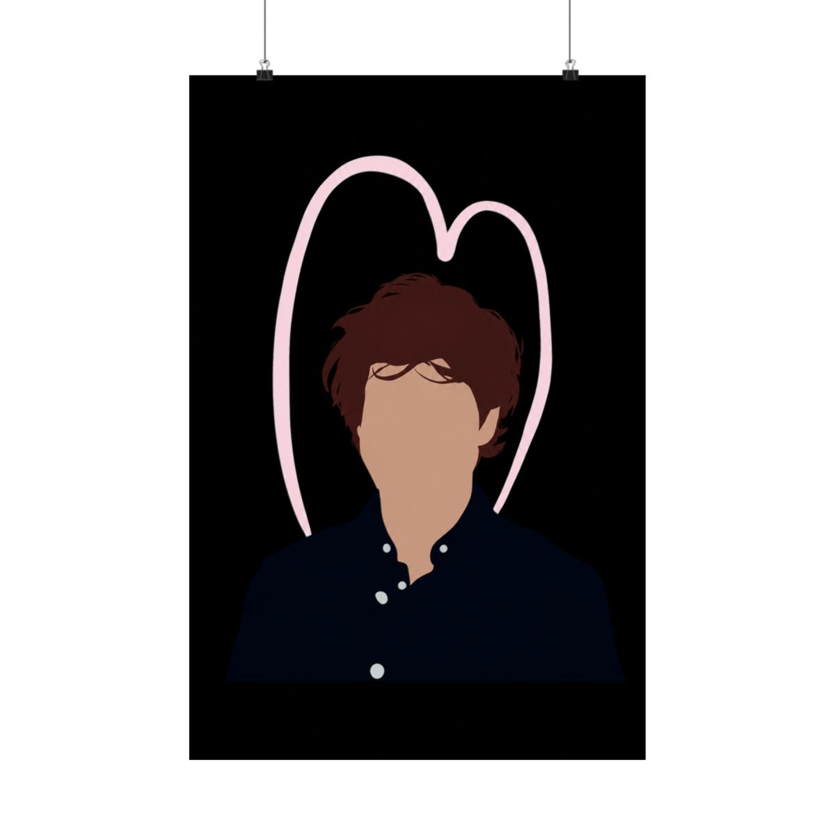 david dobrik neon light insta pic Posters and Art