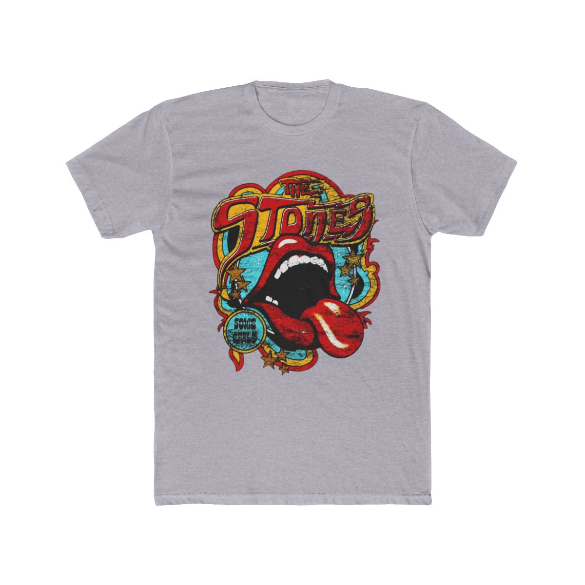 Rolling Stones Men S Retro 70 S Vibe Vintage T Shirt Black B07kllfgsl P91160 | David Dobrik