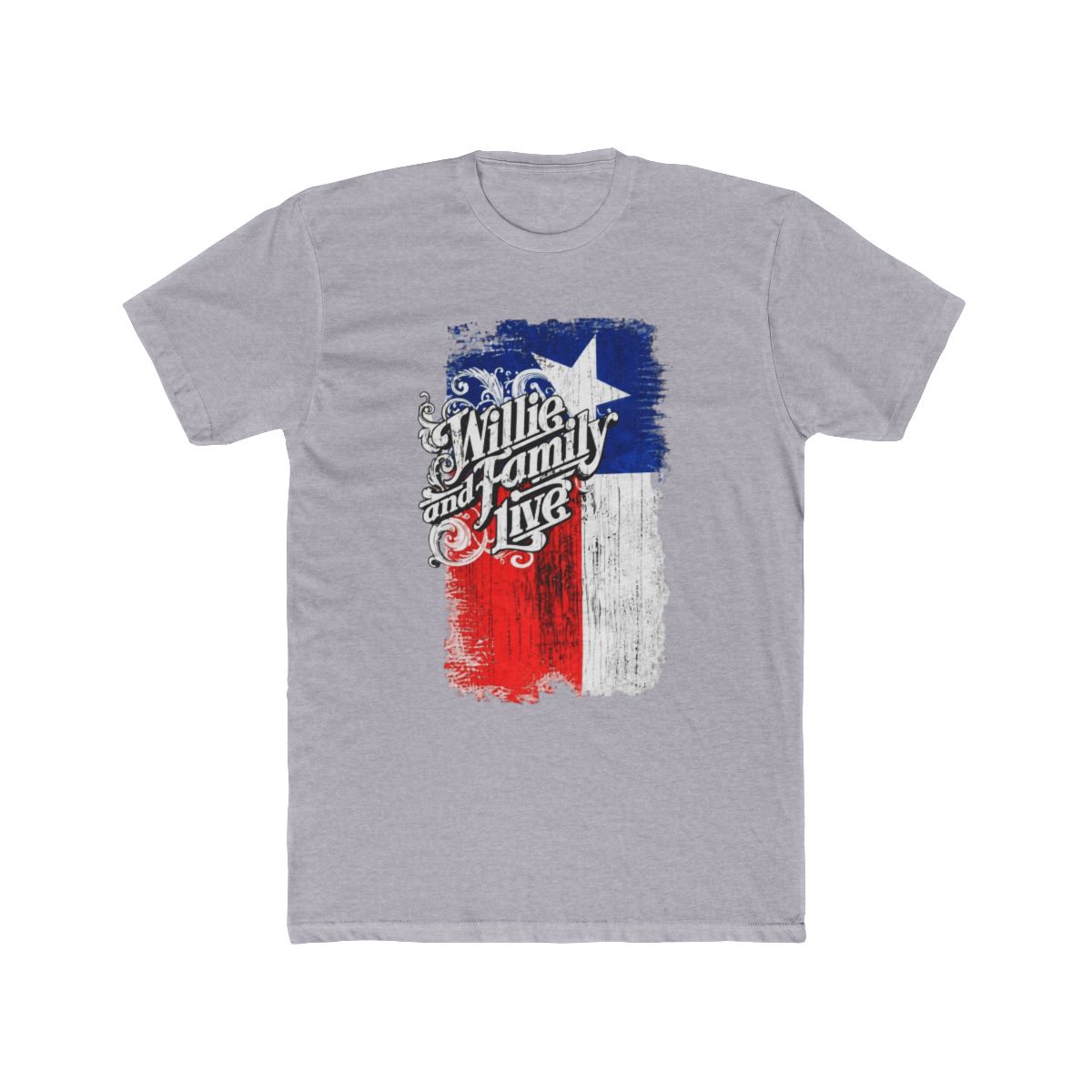Willie Nelson And Family Live Texas Flag T Shirt P397455 | David Dobrik