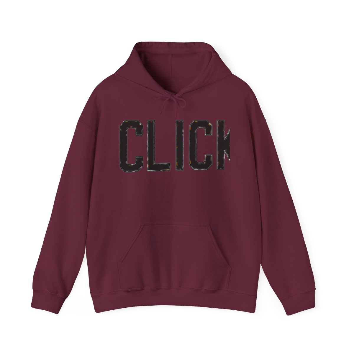 Dobrik Shop David Dobrik Red Clickbait Merch Clickbait Hoodie David Dobrik David Dobrik Merch Red Hoodie - alternate angle 4, merchandise
