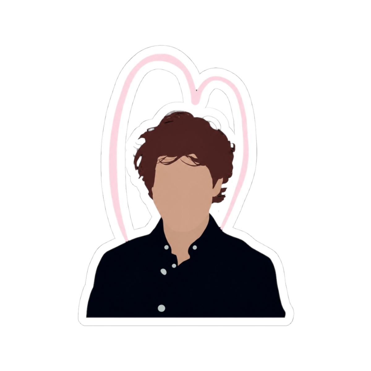 david dobrik neon light insta pic Sticker