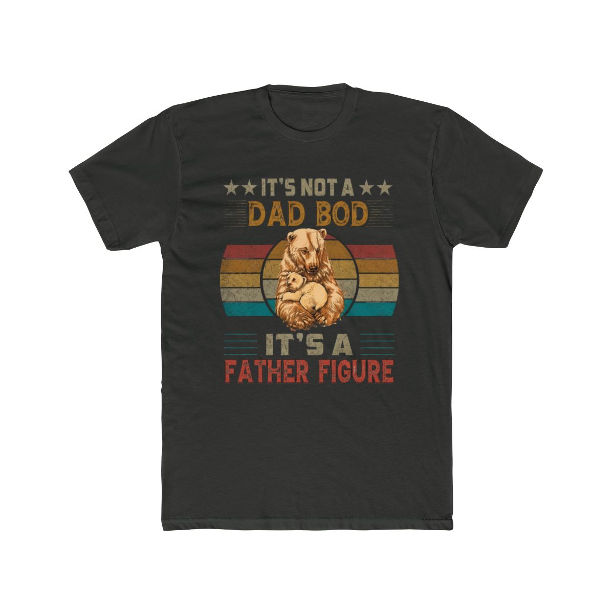 Funny Father Figure Dad Bod T Shirt for Humorous Dads | David Dobrik - alternate angle 5, merchandise